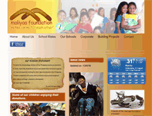 Tablet Screenshot of maliyaa.org